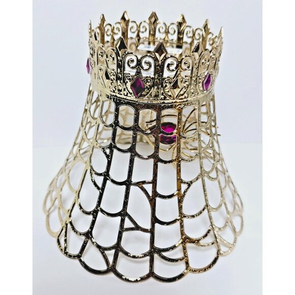 Bath & Body Works Gold Spider Web Jeweled Spider Single Wick Candle Holder New - Picture 8 of 11